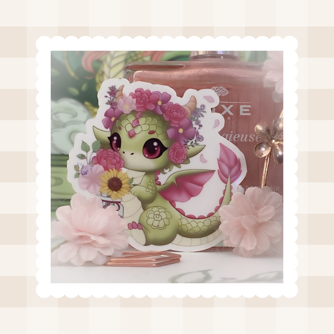 🌷 Sticker Florabelle – Le souffle des pétales