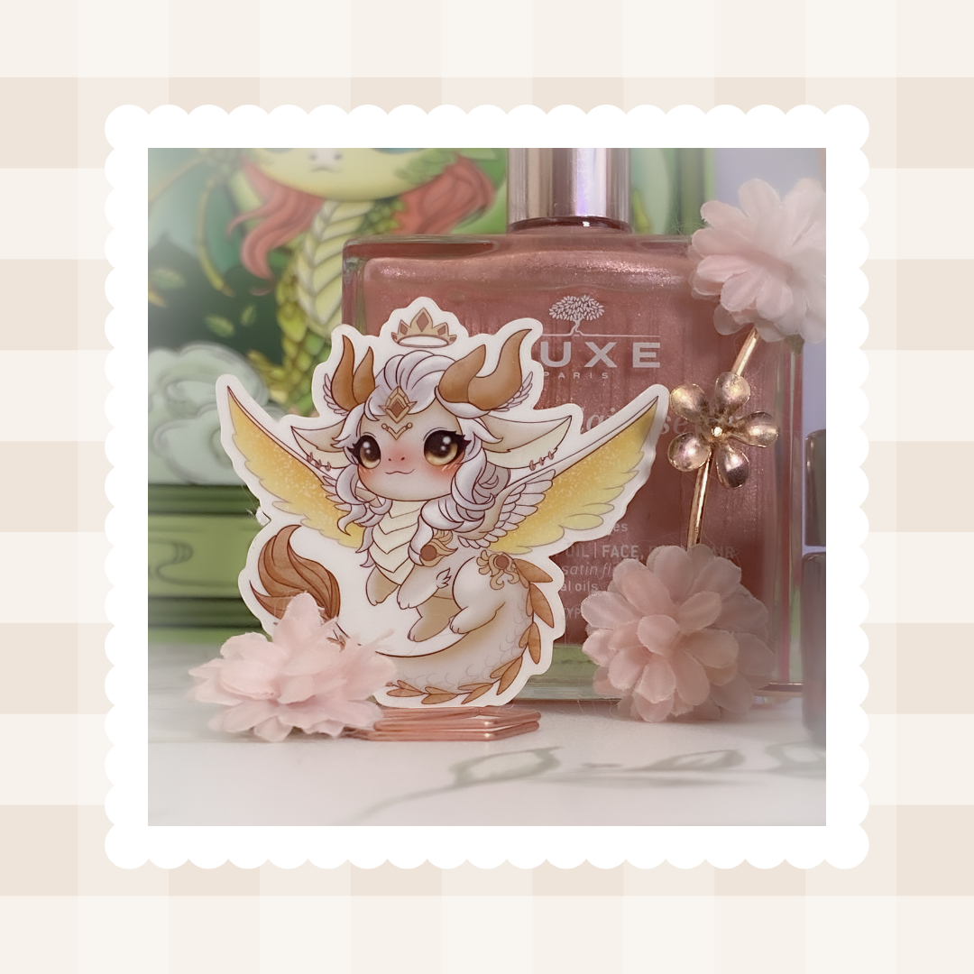 🌤️ Sticker Luméria – La lumière qui veille